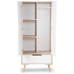 Babykamer Marloes Wit: Ledikant, Commode & 2-Deurskast 17 Babykamer Marloes Wit: Ledikant, Commode & 2-Deurskast -Babyproducten Winkel babykamer marloes ledikant commode kast 8