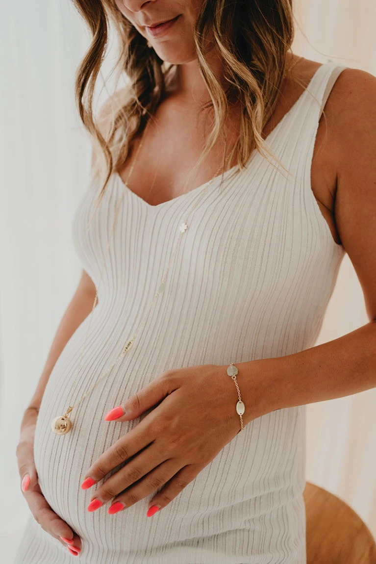 Babylonia Bola Goud Mum/Baby Zwangerschapsketting En Armband Set BOLA-SET_1_SET3 - Afbeelding 3