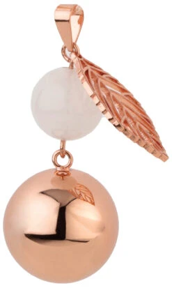 Babylonia Bola Roségoud Parel & Veer Zwangerschapsketting Met Babybel VO206