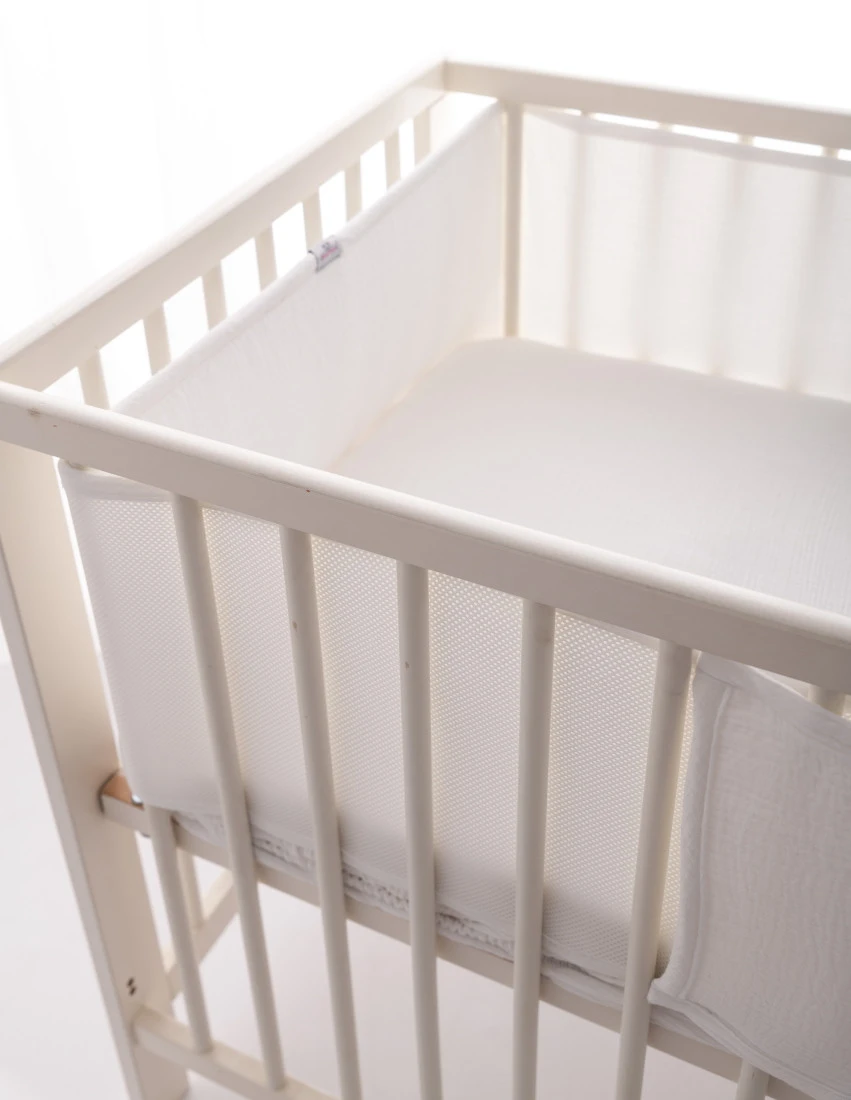 Babymatex Muslin Bump Air Pink 180 Cm Bedbumper TB0445_12 4 Babymatex Muslin Bump Air Pink 180 Cm Bedbumper TB0445_12 - Afbeelding 4