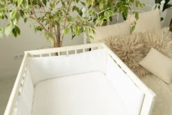 Babymatex Muslin Bump Air White 180 Cm Bedbumper TB0445_01 -Babyproducten Winkel babymatex muslin bump air 180 cm bedbumper tb0445 3 3