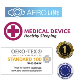 Babymatex AeroLine Oxi 35x75 Cm Matrasbeschermer TB0324 9 Babymatex AeroLine Oxi 35x75 Cm Matrasbeschermer TB0324 -Babyproducten Winkel babymatex oxi drukverlagende matrastopper tb0211 324 327 331 7 5