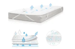 Babymatex AeroLine Oxi Proof 40x90 Cm Matrasbeschermer TB0326_01 12 Babymatex AeroLine Oxi Proof 40x90 Cm Matrasbeschermer TB0326_01 -Babyproducten Winkel babymatex oxi proof 70x140 cm matrasbeschermer tb0330 01 2 1