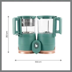 Babymoov Nutribaby Glazen 4-in-1 Foodprocessor A001132 -Babyproducten Winkel babymoov glazen nutribaby a001132 10