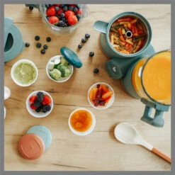 Babymoov Nutribaby Glazen 4-in-1 Foodprocessor A001132 -Babyproducten Winkel babymoov glazen nutribaby a001132 9