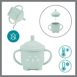 Babymoov Learn'Isy Vos Kinderservies Set Incl. Silicone Slab A005402 -Babyproducten Winkel babymoov learnisy vos kinderservies set incl. silicone slab a005402 3
