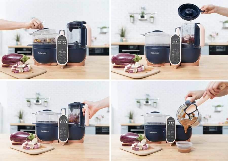 Babymoov Nutribaby Plus XL Stoomkoker / Mixer / Flessenverwarmer In 1 A001127 - Afbeelding 6