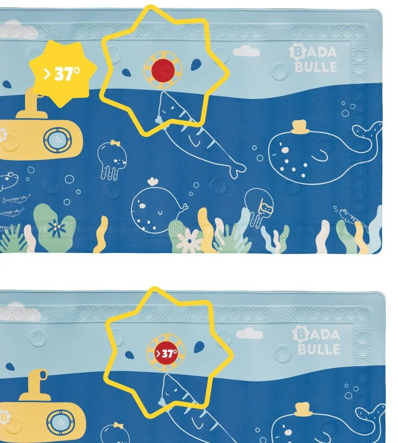 Badabulle Badmatje Met Temperatuurindicator B023016 2 Badabulle Badmatje Met Temperatuurindicator B023016 - Afbeelding 2