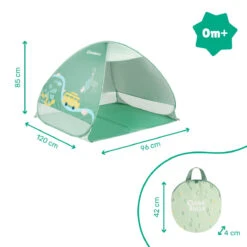 Badabulle Green Anti-UV Tent B038205 -Babyproducten Winkel badabulle green anti uv tent b038205 3