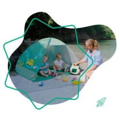 Badabulle Green Anti-UV Tent B038205 -Babyproducten Winkel badabulle green anti uv tent b038205 7