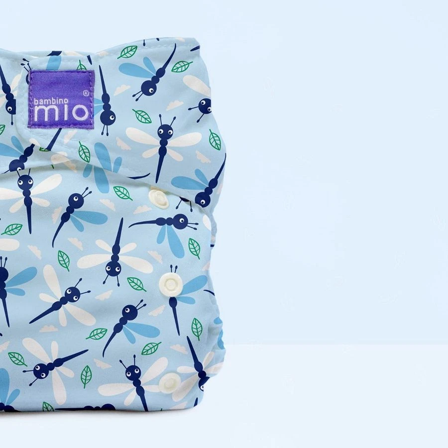 Bambino Mio MioSolo Dragonfly Daze Wasbare Luier BM-5SO-DAZE 2 Bambino Mio MioSolo Dragonfly Daze Wasbare Luier BM-5SO-DAZE - Afbeelding 2