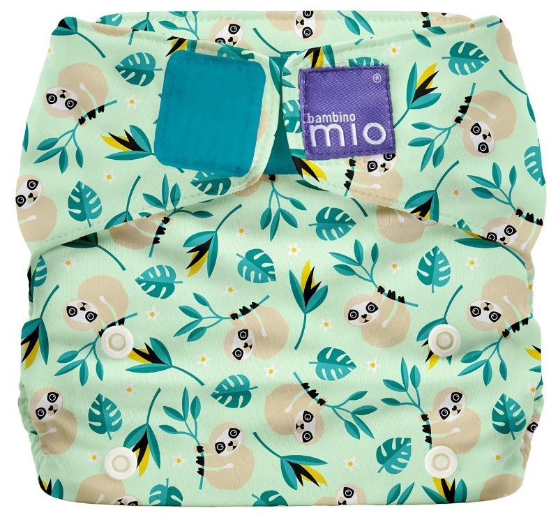 Bambino Mio MioSolo Swinging Sloth Wasbare Luier BM-5SO-SLO 1 Bambino Mio MioSolo Swinging Sloth Wasbare Luier BM-5SO-SLO