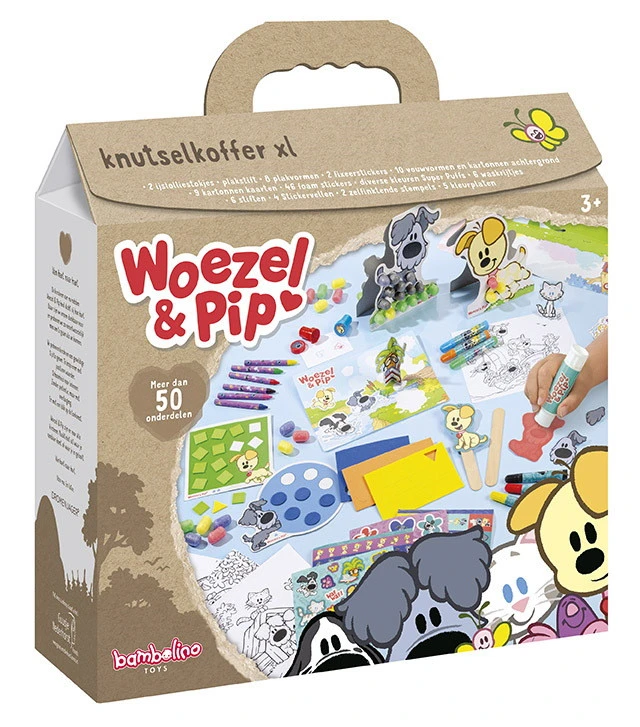 Bambolino Toys Woezel En Pip Knutselkoffer 671102 1 Bambolino Toys Woezel En Pip Knutselkoffer 671102