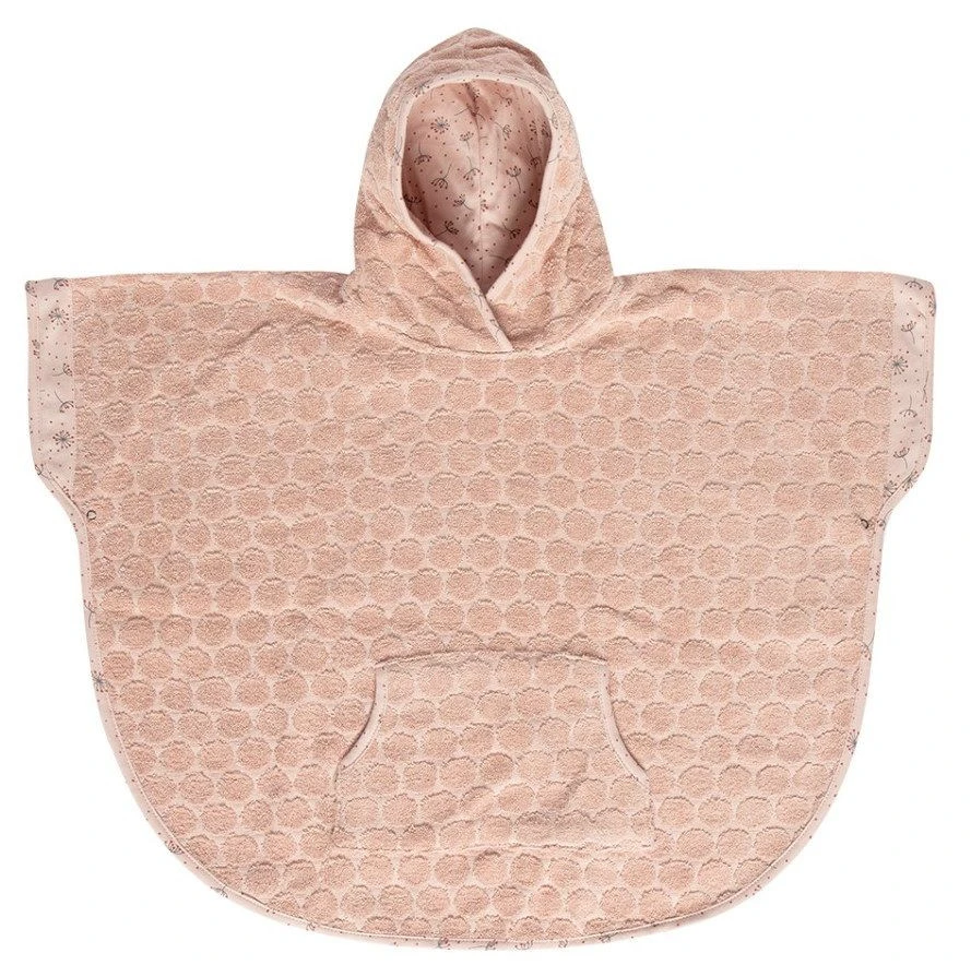 Bébé-jou Bebe-Jou Wish Pink Poncho 3017060 1 Bébé-jou Bebe-Jou Wish Pink Poncho 3017060
