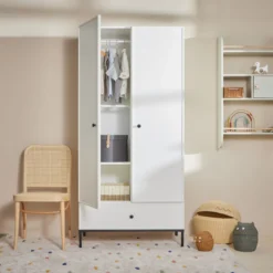 Bellamy Lumi White 2-Deurskast LUBISZ2D 12 Bellamy Lumi White 2-Deurskast LUBISZ2D -Babyproducten Winkel bellamy lumi white 2 deurskast lubisz2d 6