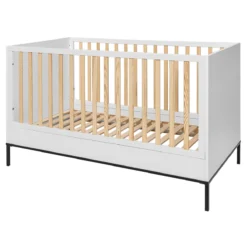 Bellamy Lumi White 70 X 140 Cm Ledikant/Juniorbed LUBILO70