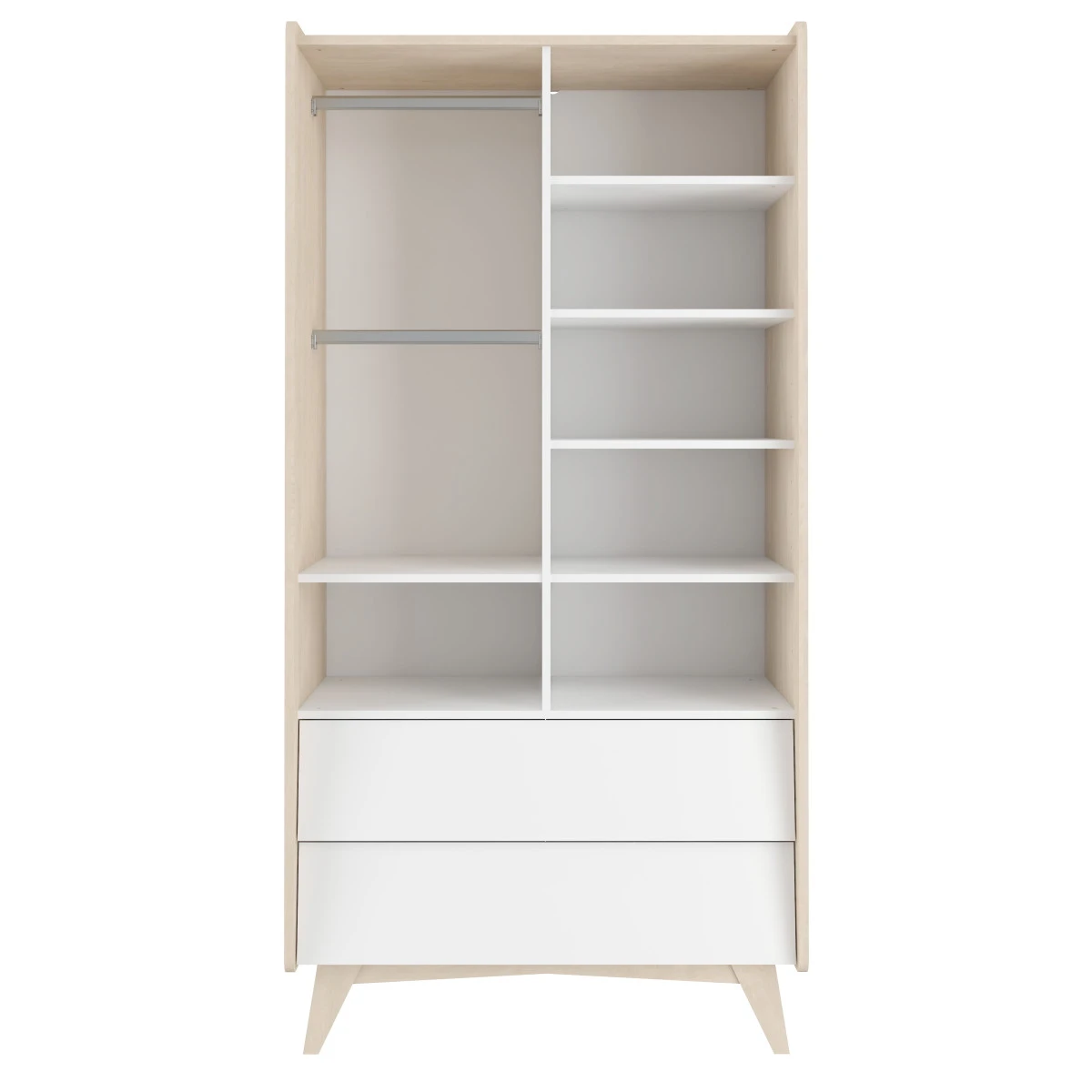 Bellamy So Sixty 2-Deurskast SSBISZ2D 2 Bellamy So Sixty 2-Deurskast SSBISZ2D - Afbeelding 2