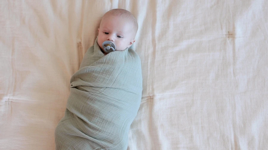 Bibs Swaddle Sage 120 X 120 Cm Hydrofiel Multidoek 9402250 2 Bibs Swaddle Sage 120 X 120 Cm Hydrofiel Multidoek 9402250 - Afbeelding 2