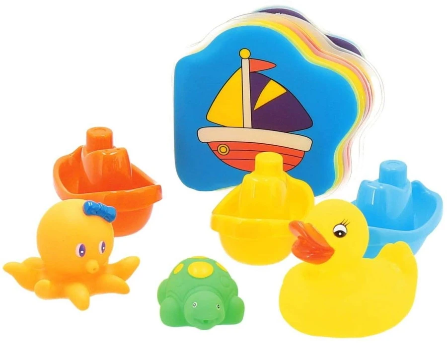 Bieco 7 Stuks Badspeelgoed 27005000 1 Bieco 7 Stuks Badspeelgoed 27005000