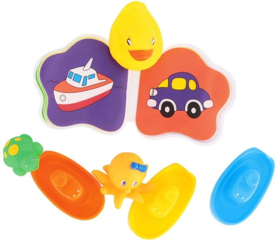 Bieco 7 Stuks Badspeelgoed 27005000 4 Bieco 7 Stuks Badspeelgoed 27005000 - Afbeelding 4