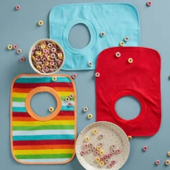 Bieco Regenboog 6 Stuks Slabber Set 38000123 -Babyproducten Winkel bieco regenboog 6 stuks slabber set 38000123 4