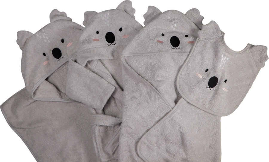 Blush & Blossom Koala Kyle Badstof Poncho TR-BB4213 5 Blush & Blossom Koala Kyle Badstof Poncho TR-BB4213 - Afbeelding 5