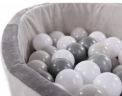 Bo Jungle B-Ball Pit Grijs Ballenbak B910620 9 Bo Jungle B-Ball Pit Grijs Ballenbak B910620 -Babyproducten Winkel bo jungle b ball pit grijs ballenbak b910620 2