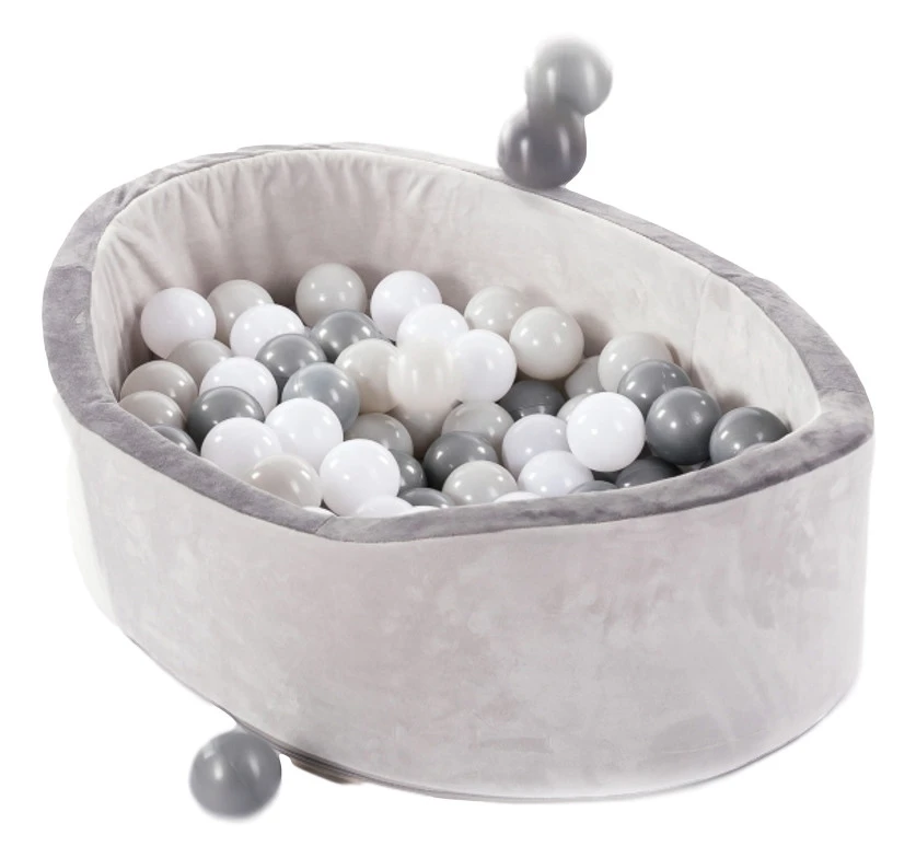 Bo Jungle B-Ball Pit Grijs Ballenbak B910620 1 Bo Jungle B-Ball Pit Grijs Ballenbak B910620