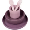 Bo Jungle B-Dinner Roze 5-delige Biologische Dinerset B551010