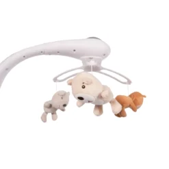 Bo Jungle B-Pure White Automatische Wieg B725000 -Babyproducten Winkel bo jungle b pure white automatische wieg b725000 muziekmobiel