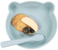 Bo Jungle B-Suction Bear Blauw Bord B500720 -Babyproducten Winkel bo jungle b suction bear blauw bord b500720 3