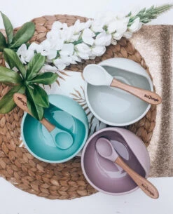 Bo Jungle B-Suction Bowl Blauw Kommetje Met Lepel B500610 13 Bo Jungle B-Suction Bowl Blauw Kommetje Met Lepel B500610 -Babyproducten Winkel bo jungle b suction bowl 12 1