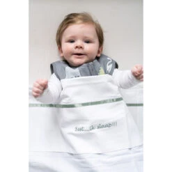 Briljant Ssst....ik Slaap!!! Stone Green 100x150 Cm Ledikantlaken 60R -Babyproducten Winkel briljant ssst sfeer 3