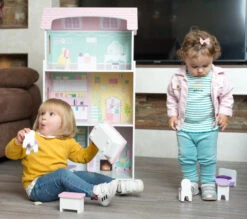 Cangaroo Anna Houten Poppenhuis 4121 -Babyproducten Winkel cangaroo anna houten poppenhuis 4121 4