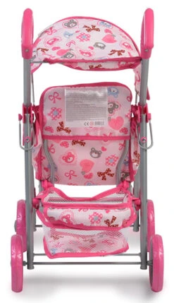 Cangaroo Flower Garden Pink Poppenbuggy 9 Cangaroo Flower Garden Pink Poppenbuggy -Babyproducten Winkel cangaroo flower garden pink poppenbuggy 6