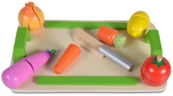 Cangaroo Houten Groenten Snij Set 4308 -Babyproducten Winkel cangaroo houten groenten snij set 4308 2