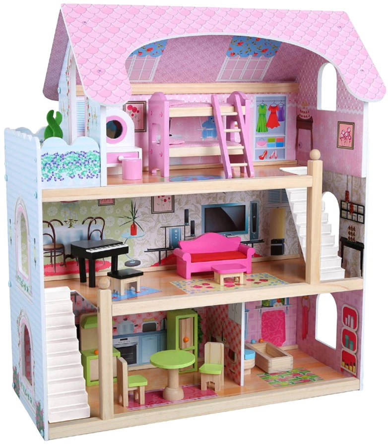 Cangaroo Mila Houten Poppenhuis 4110 1 Cangaroo Mila Houten Poppenhuis 4110