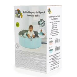 Cangaroo Mint Opvouwbare Ballenbak 110408 -Babyproducten Winkel cangaroo mint opvouwbare ballenbak 110408 4