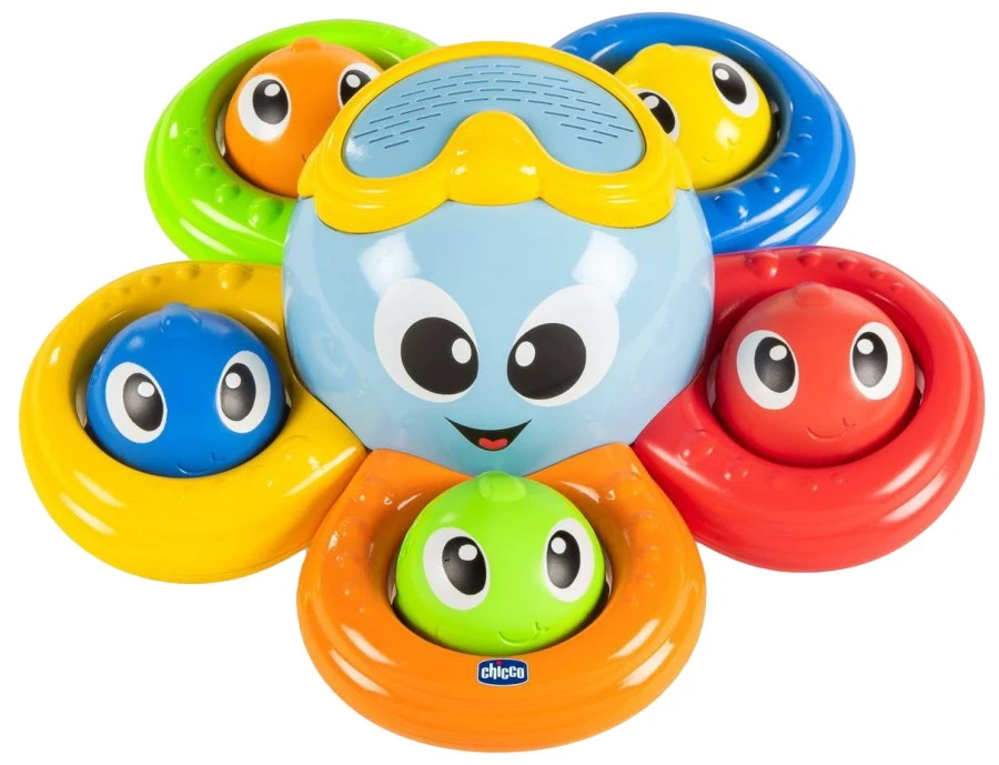 Chicco Billy De Inktvis Badspeelgoed C100370 1 Chicco Billy De Inktvis Badspeelgoed C100370