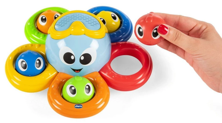 Chicco Billy De Inktvis Badspeelgoed C100370 2 Chicco Billy De Inktvis Badspeelgoed C100370 - Afbeelding 2