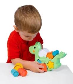 Chicco ECO+ Lino Leaning Dino Speelgoed C104991 -Babyproducten Winkel chicco eco lino leaning dino speelgoed c104991 5