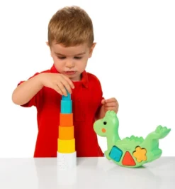 Chicco ECO+ Lino Leaning Dino Speelgoed C104991 -Babyproducten Winkel chicco eco lino leaning dino speelgoed c104991 6