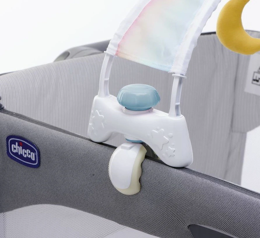 Chicco Rainbow Sky Blauw Speelboog Voor Next2Me Wiegje C104732 5 Chicco Rainbow Sky Blauw Speelboog Voor Next2Me Wiegje C104732 - Afbeelding 5