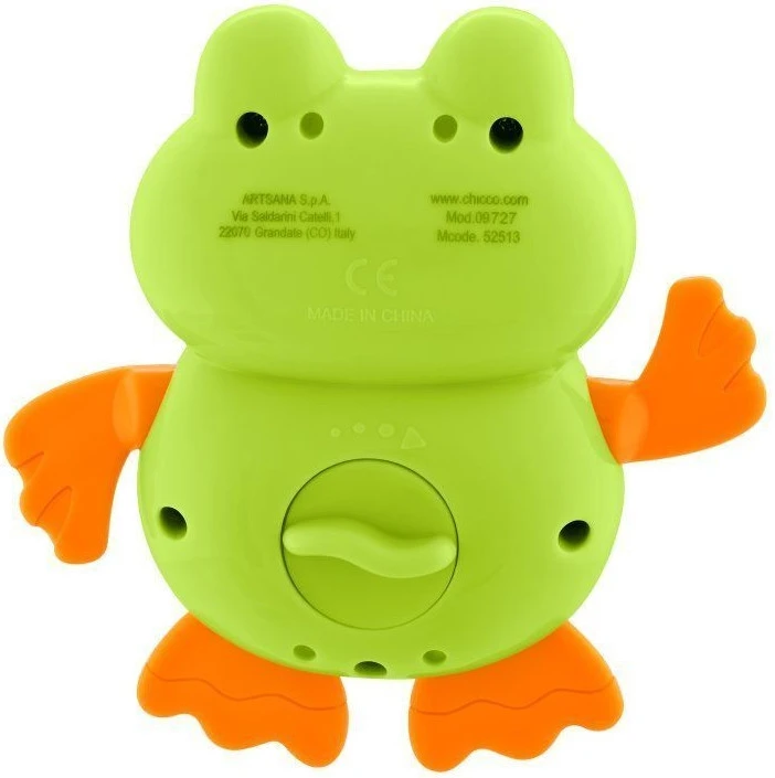 Chicco Swimming Frog Badspeelgoed C09727 2 Chicco Swimming Frog Badspeelgoed C09727 - Afbeelding 2