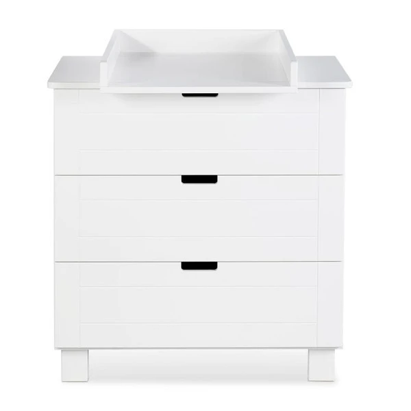 Babykamer Lieke Wit: Ledikant & Commode 3 Babykamer Lieke Wit: Ledikant & Commode - Afbeelding 3