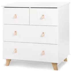 Babykamer Romy: Ledikant, Commode & 2-Deurskast -Babyproducten Winkel commode noah 2