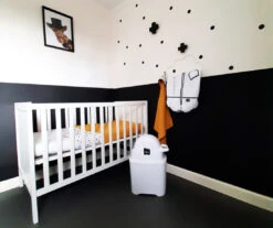 DiaperChamp ONE Black & White Luieremmer 2132 -Babyproducten Winkel diaperchamp one black white luieremmer 2132 1 3