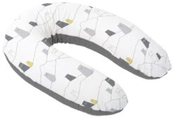 Doomoo Buddy Bear Grey Voedingskussen B04