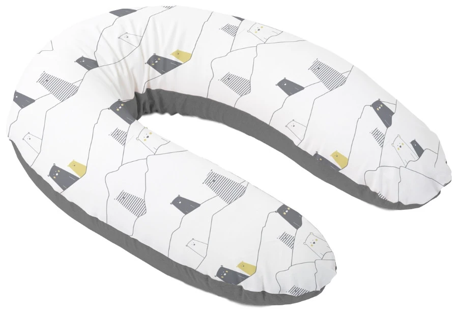 Doomoo Buddy Bear Grey Voedingskussen B04 1 Doomoo Buddy Bear Grey Voedingskussen B04