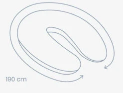 Doomoo Comfy Big Tetra Green Voedingskussenhoes 35002024 -Babyproducten Winkel doomoo comfy big tetra voedingskussenhoes